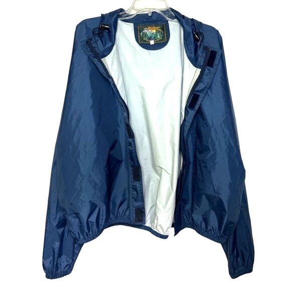 Unbranded Other - Genuine Hodgman Navy Blue Rain Jacket Coat Windbreaker